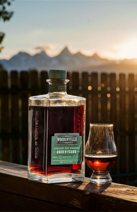 Woodinville 8 YO 100 Proof Rye
