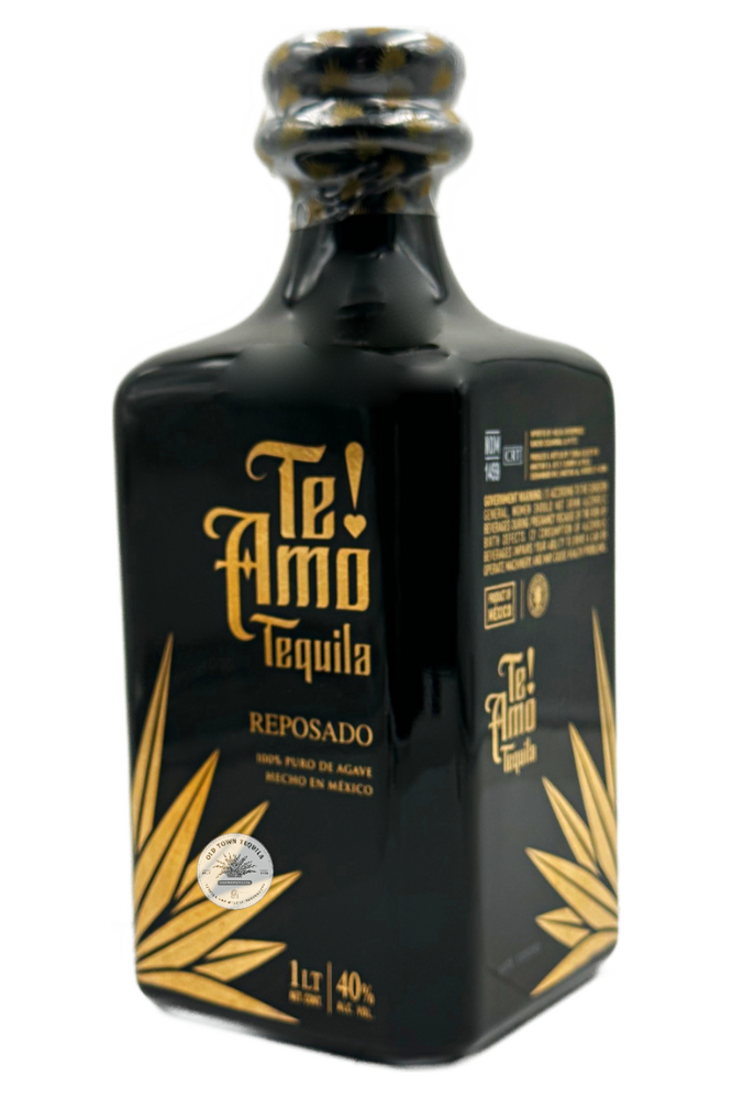Te! Amo Tequila Reposado Black Ceramic Bottle - SoCal Wine & Spirits