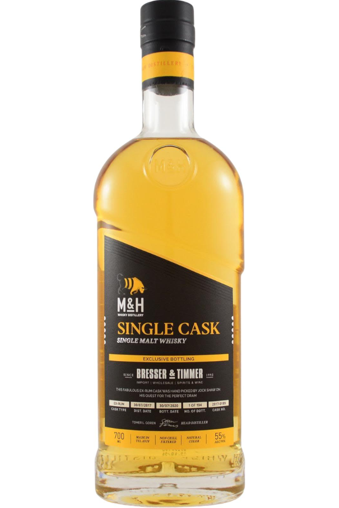 The M&H Single Cask Ex-Rum Cask - SoCal Wine & Spirits
