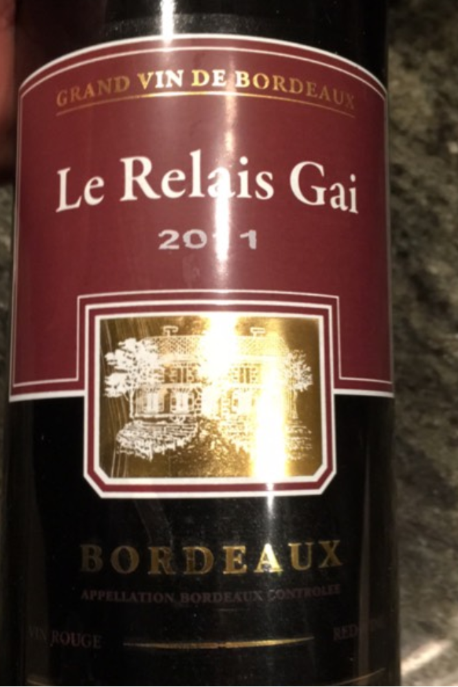 Le Relais Gai Bordeaux - SoCal Wine & Spirits