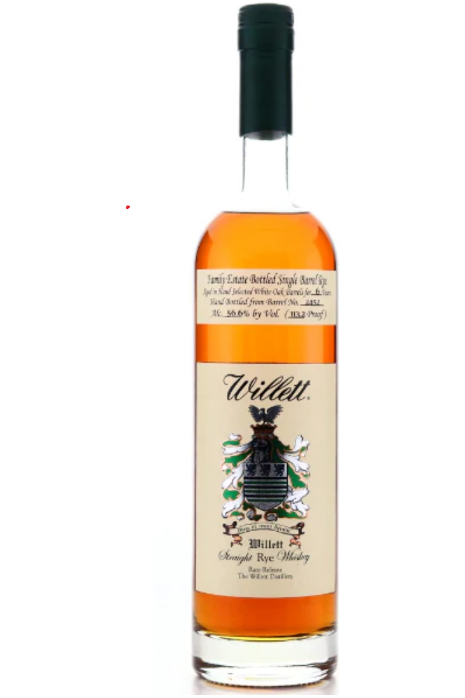Willett Family Estate Rye 6 Year 112.2 Proof - SoCal Wine & Spirits