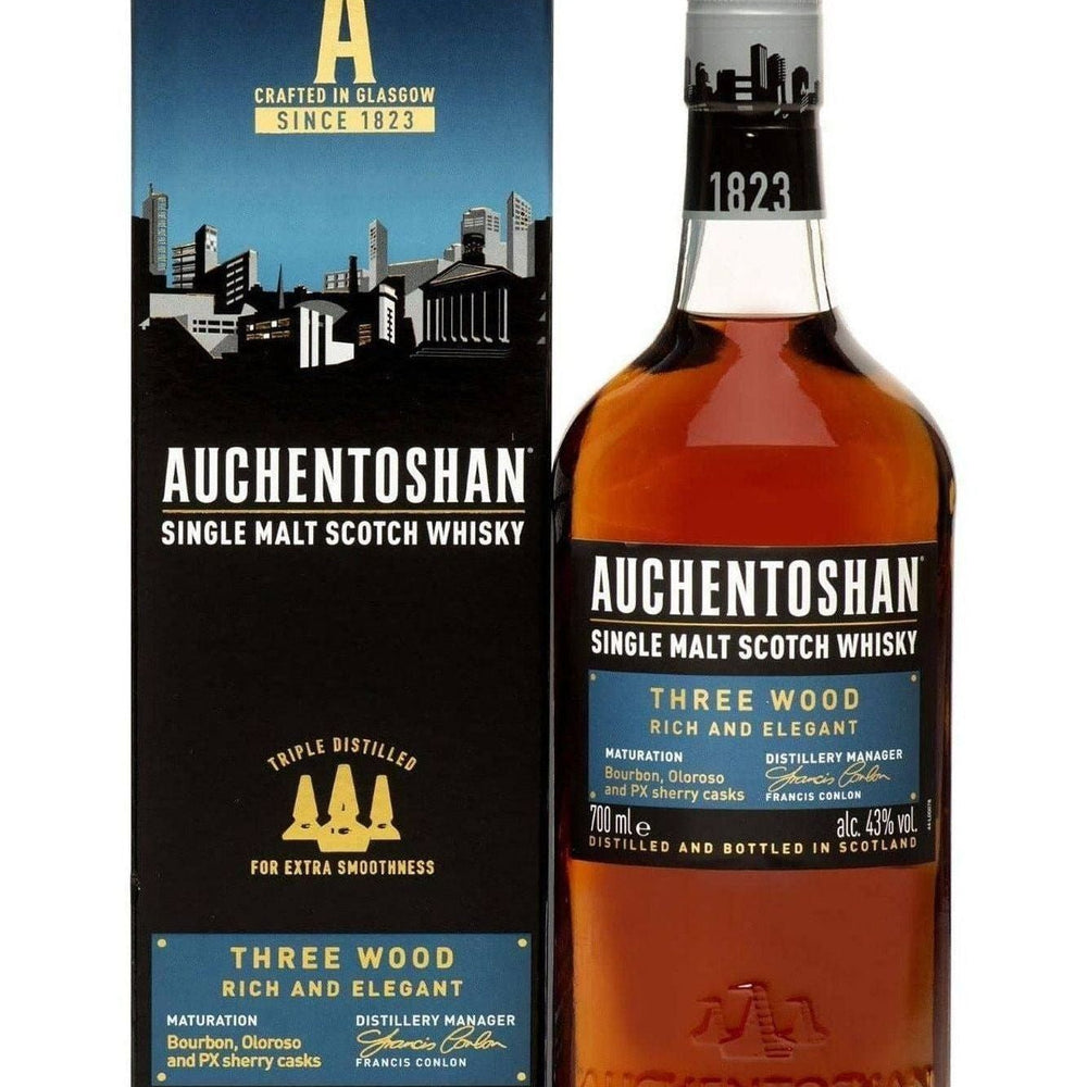 Auchentoshan Three Wood Single Malt Scotch Whisky - SoCal Wine & Spirits