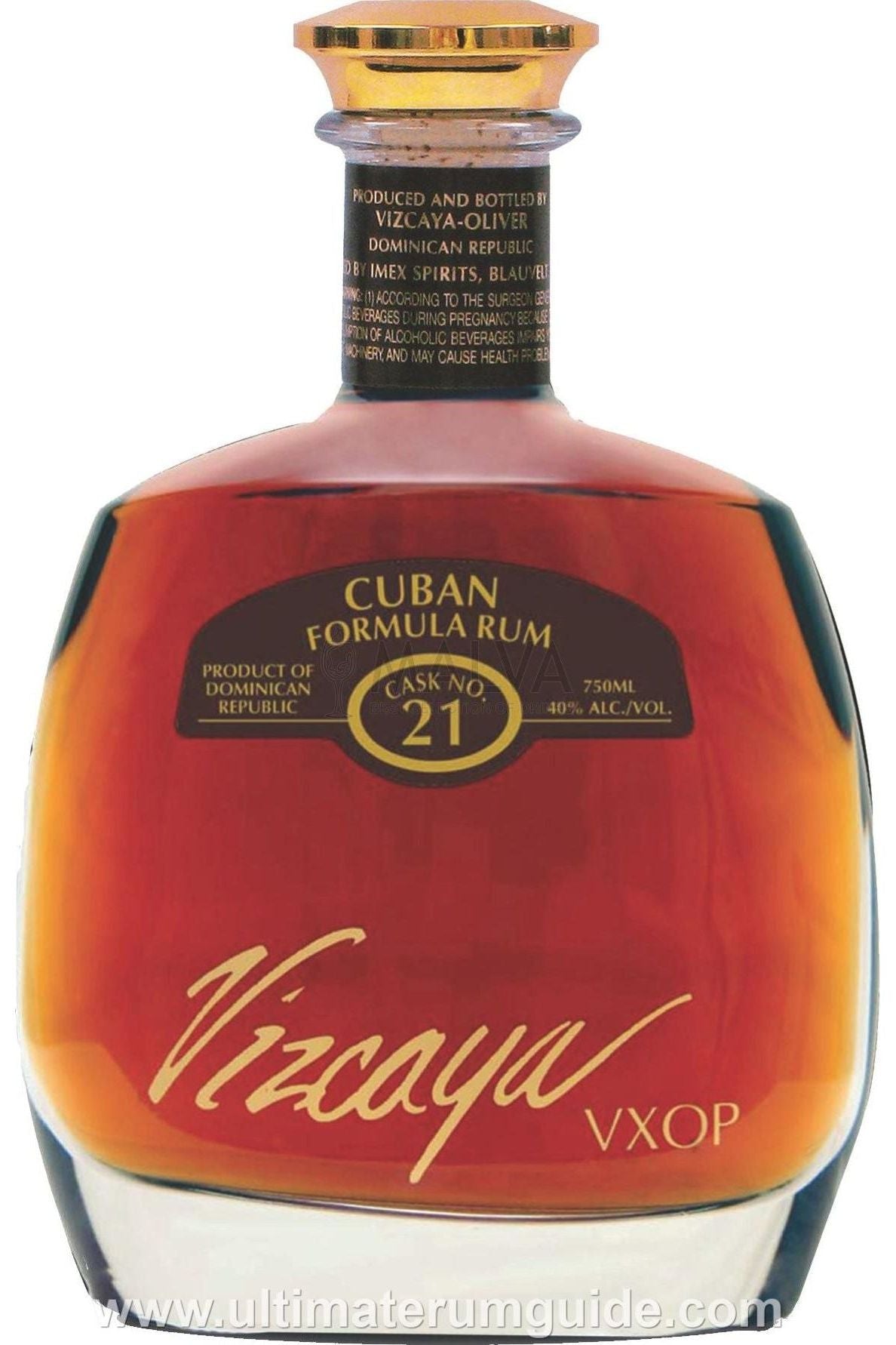 Vizcaya V.X.O.P. Cask No. 21 Cuban Formula Rum - SoCal Wine & Spirits