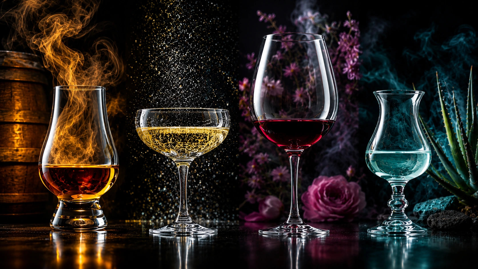 How Glassware Shapes the Flavor of Your Drink