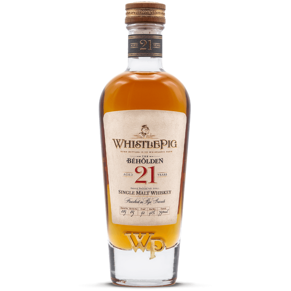 WhistlePig Farm 'The Beholden' 21 Year Old Single - SoCal Wine & Spirits