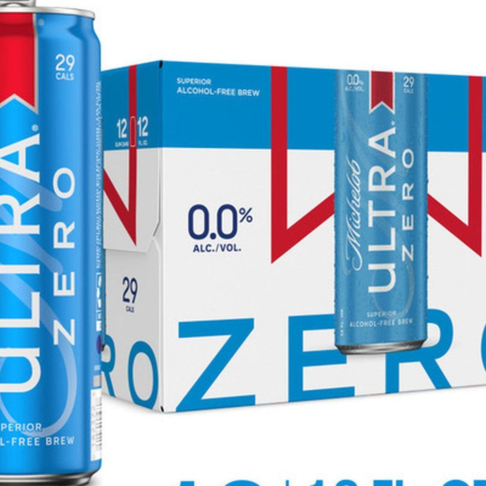 Michelob Ultra Zero 12oz Slim 12pk - SoCal Wine & Spirits