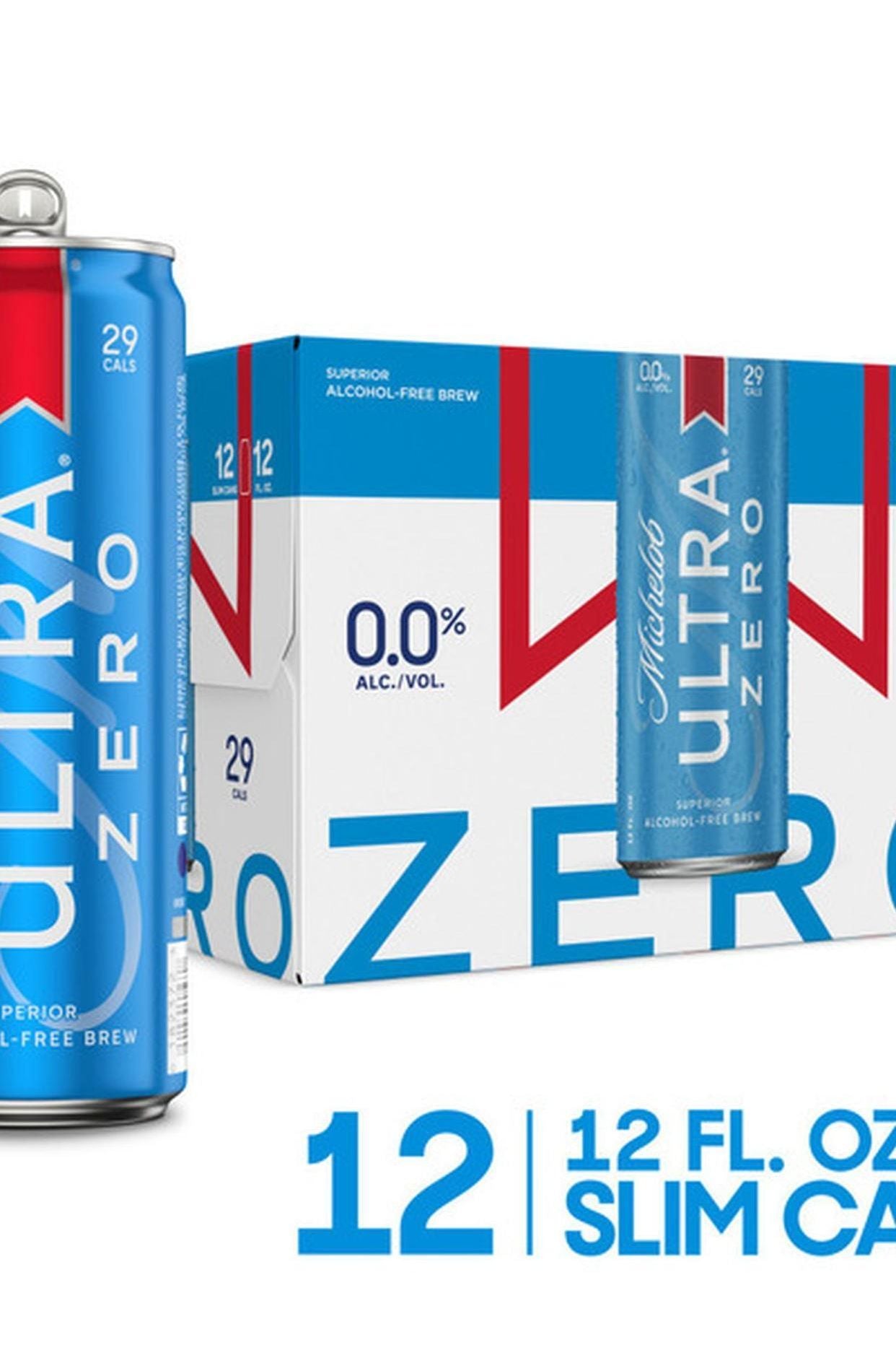Michelob Ultra Zero 12oz Slim 12pk - SoCal Wine & Spirits