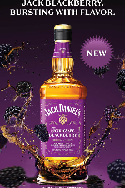 Jack Daniel's Blackberry Whiskey 750mL – SoCal Wine & Spirits