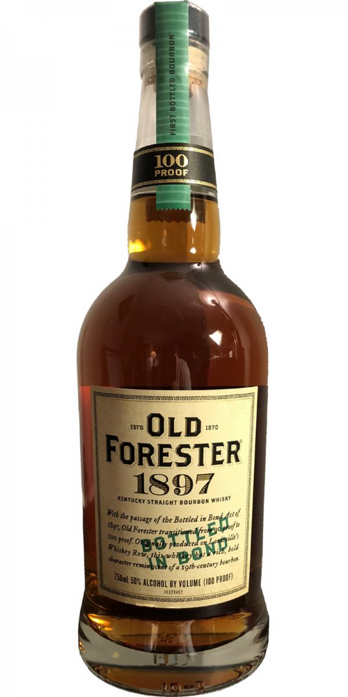 Old Forester 1897 Whiskey Bottles in Bond
