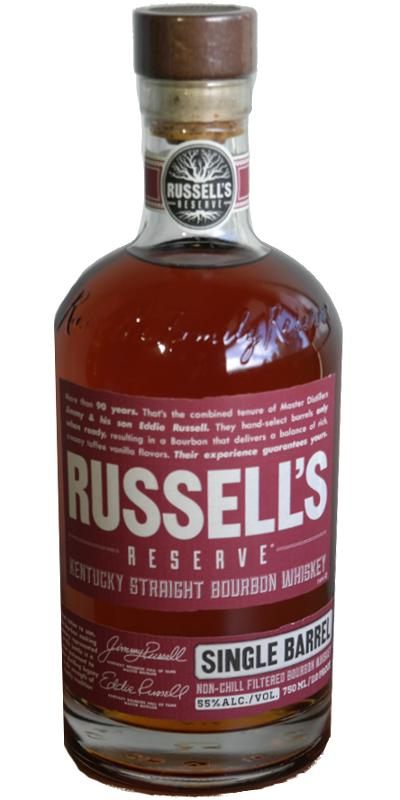 Russell's Reserve Single Barrel Bourbon - SoCal Wine & Spirits