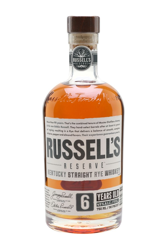 Russell's Reserve Rye 6yr - SoCal Wine & Spirits