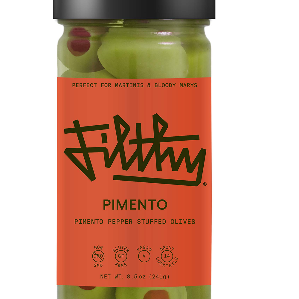 Filthy Pimento Olives Garnish - SoCal Wine & Spirits
