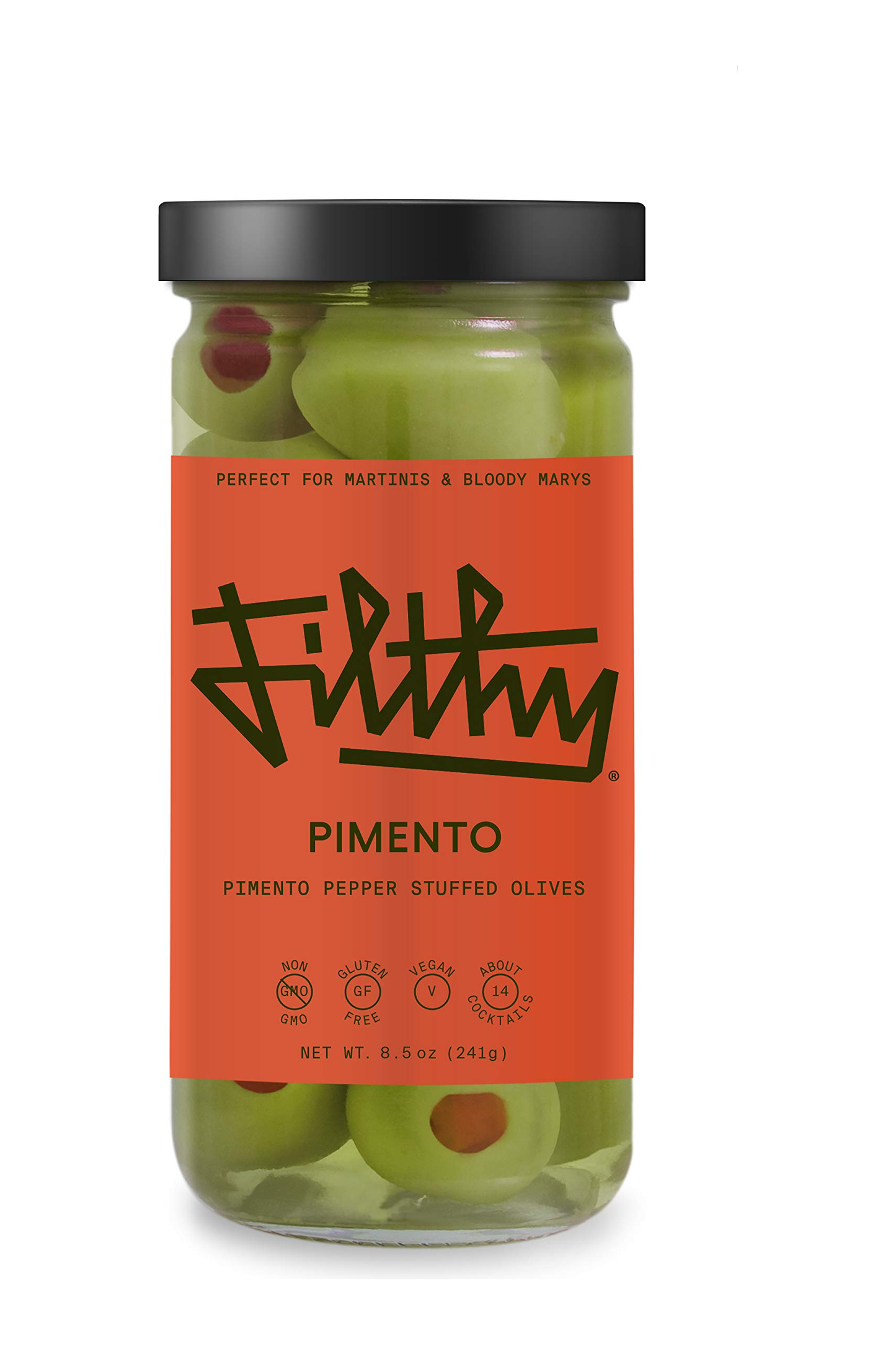Filthy Pimento Olives Garnish - SoCal Wine & Spirits