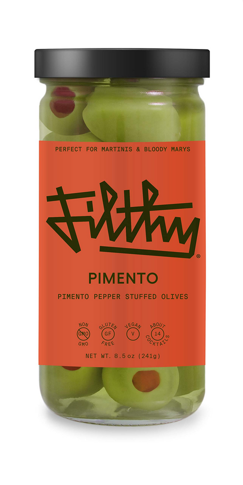 Filthy Pimento Olives Garnish