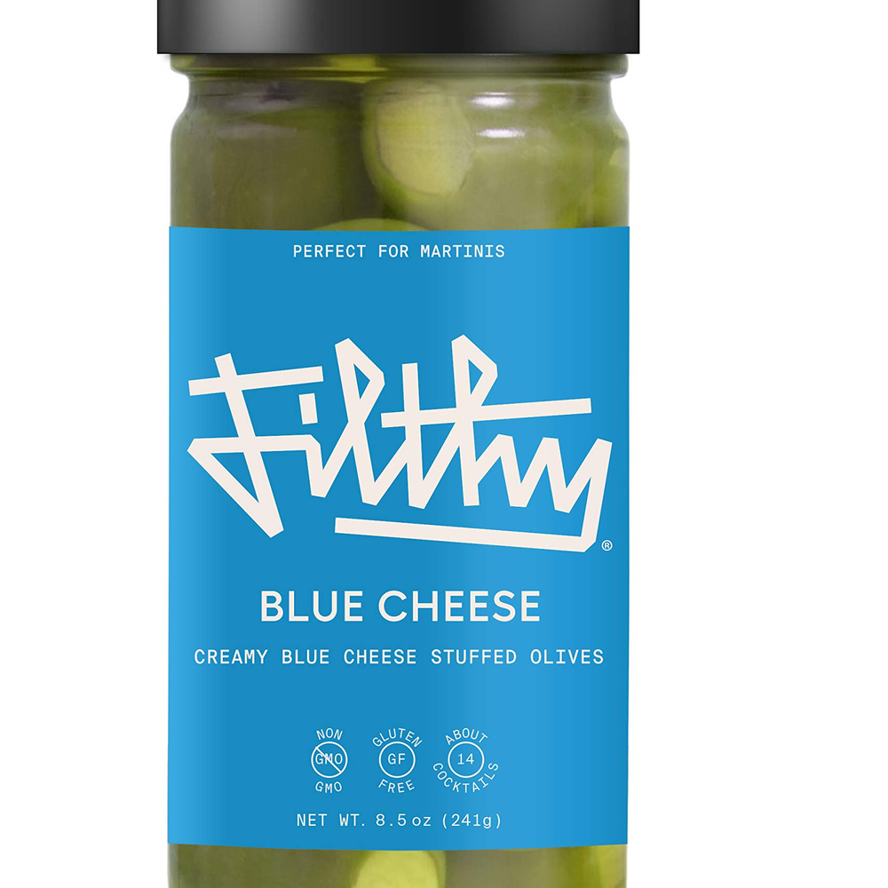 Filthy Blue Cheese Olives Garnish - SoCal Wine & Spirits