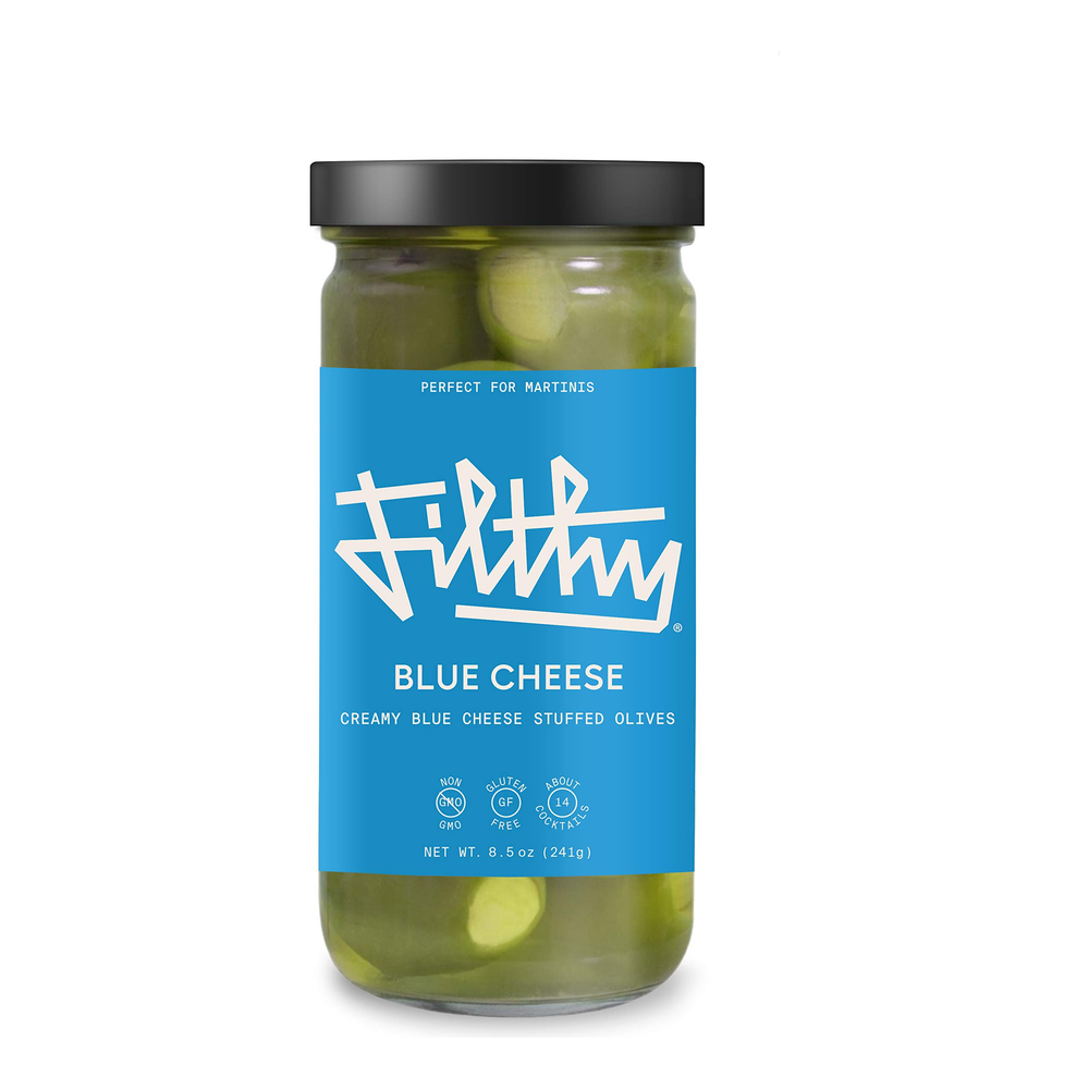 Filthy Blue Cheese Olives Garnish - SoCal Wine & Spirits