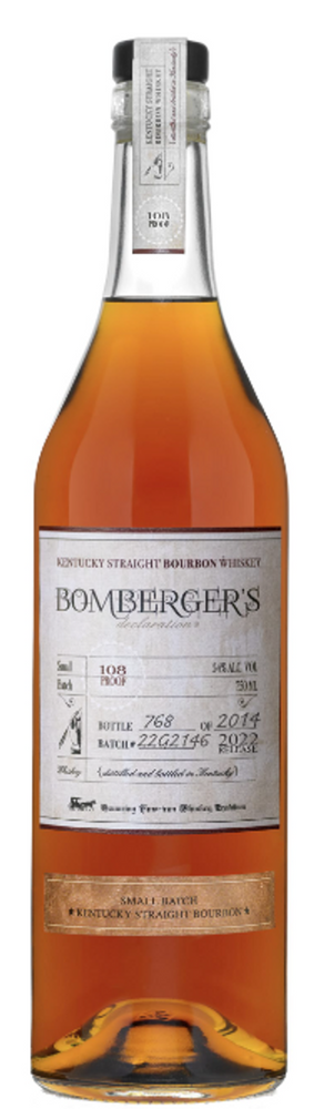 Bomberger's Small Batch Declaration - SoCal Wine & Spirits