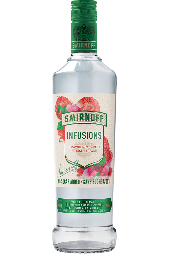 Smirnoff Infusions Strawberry & Rose - SoCal Wine & Spirits