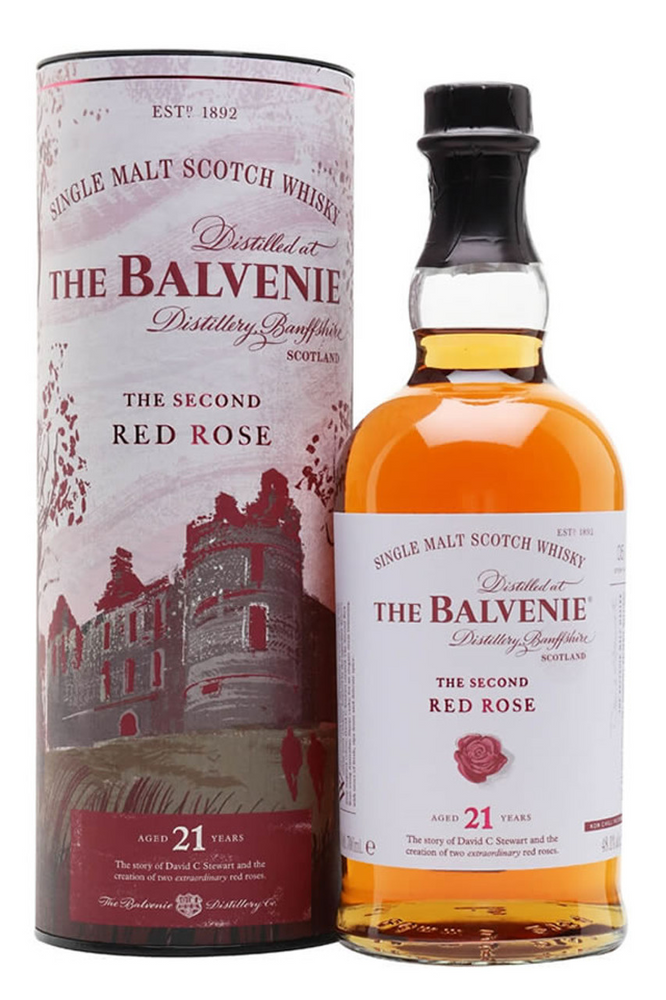 The Balvenie 'The Second Red Rose' 21 Year Old - SoCal Wine & Spirits