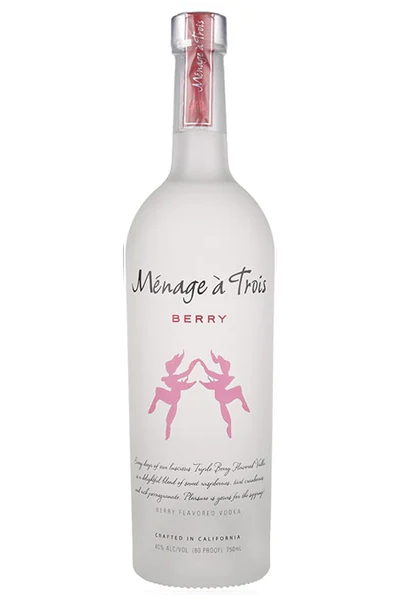 Menage a Trois Berry Vodka - SoCal Wine & Spirits