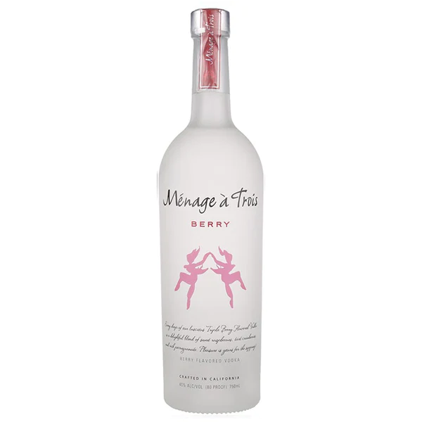 Menage a Trois Berry Vodka - SoCal Wine & Spirits