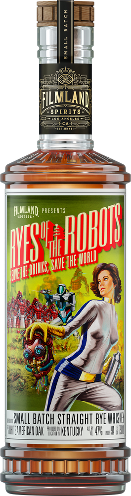 Filmland Ryes Of The Robots Small Batch Rye - SoCal Wine & Spirits