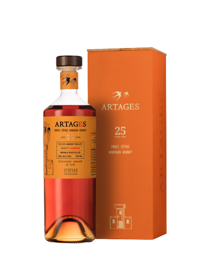 Artages 25 Year Single Cepage Armenian Brandy