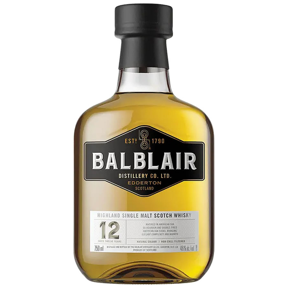 Balblair 12 Year Old Single Malt Scotch Whisky