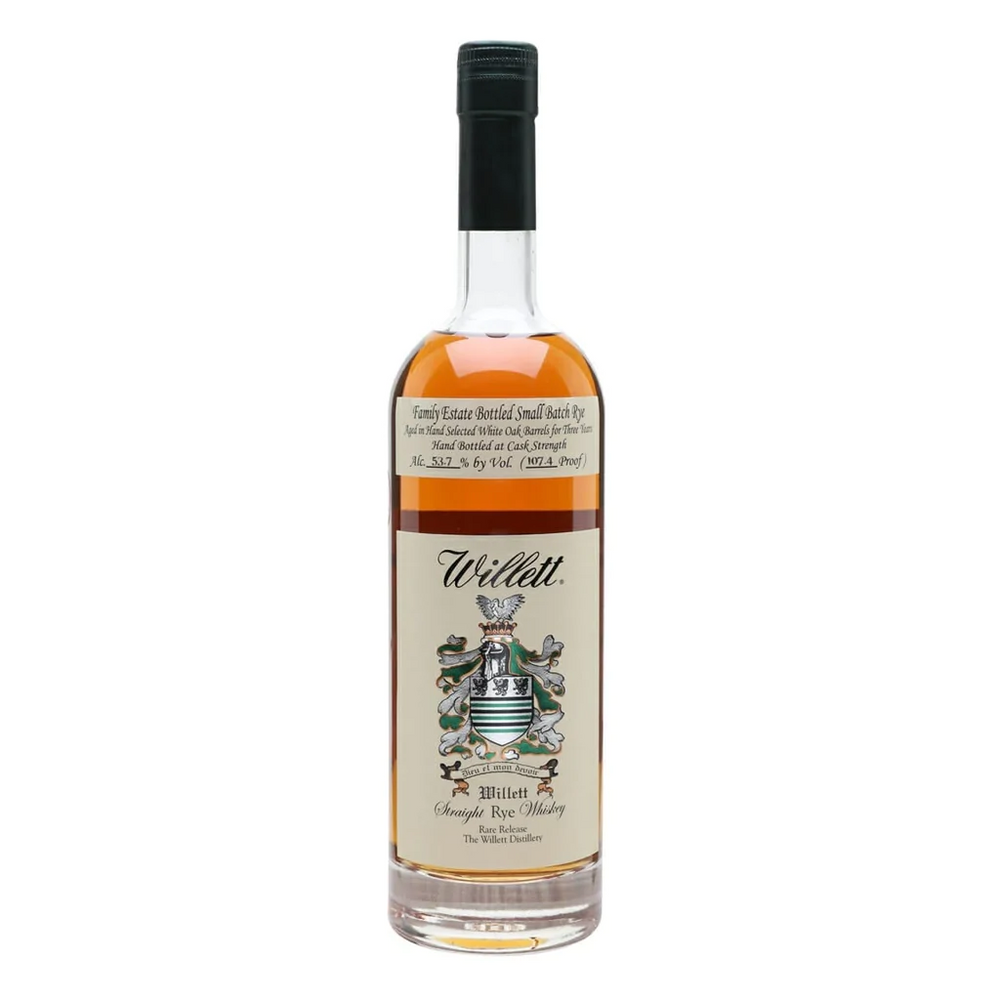 Willet Estate Rye Cask Strength 3 yr 50ml - SoCal Wine & Spirits