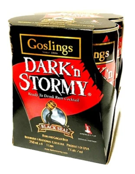 Goslings Dark N' Stormy Cans