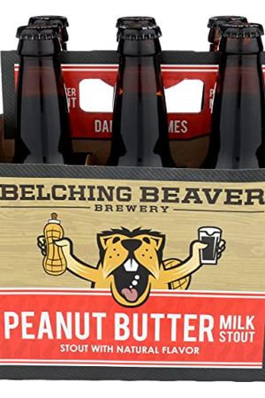Belching Beaver Peanut Butter Milk Stout 6PK Cans - SoCal Wine & Spirits
