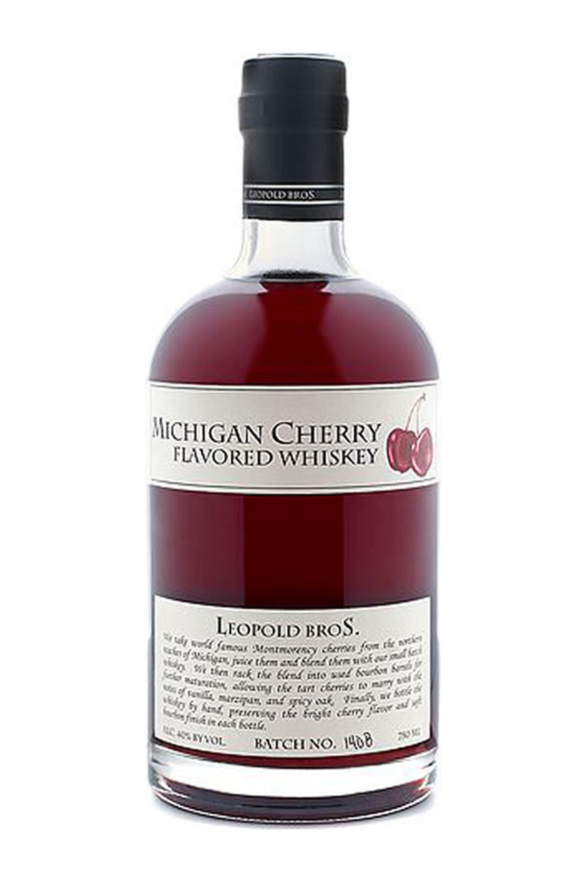 Leopold Bros Michigan Tart Cherry Whiskey r - SoCal Wine & Spirits