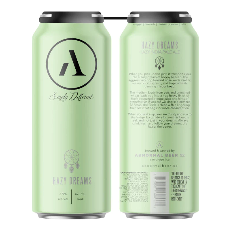 Abnormal Hazy Dream 4pk - SoCal Wine & Spirits