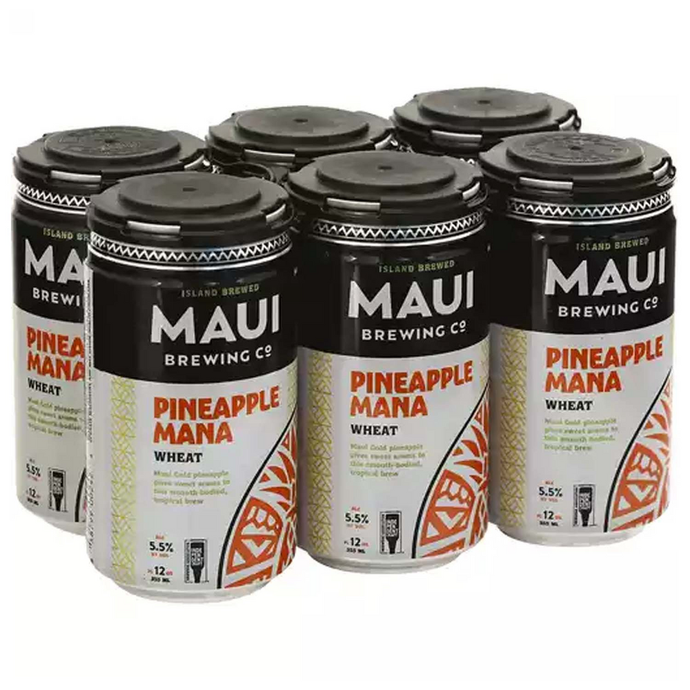 Maui Brewing Pineapple Mana Wheat 6pk Can - SoCal Wine & Spirits