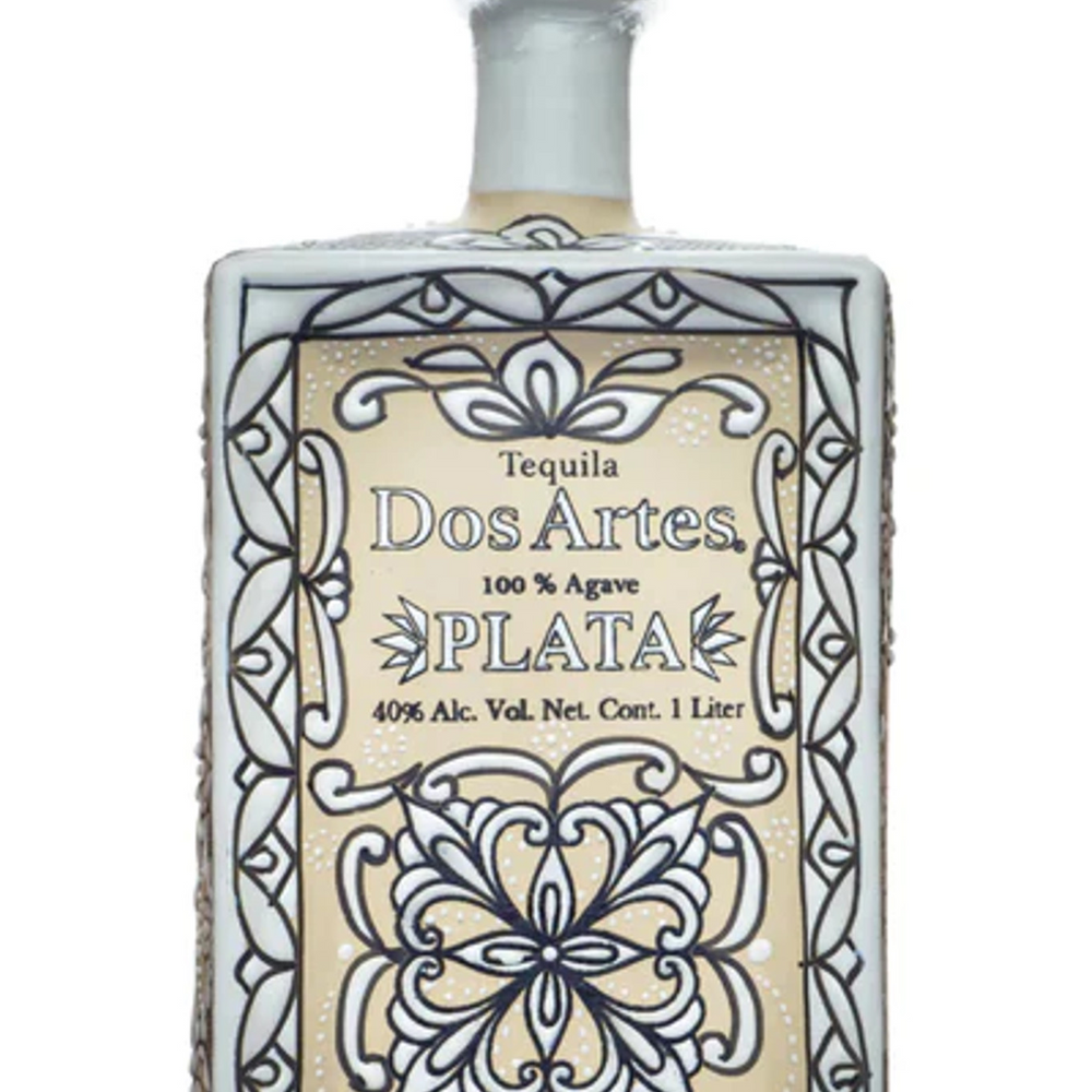 Dos Artes Plata Clasico Hand Painted Bottle - SoCal Wine & Spirits