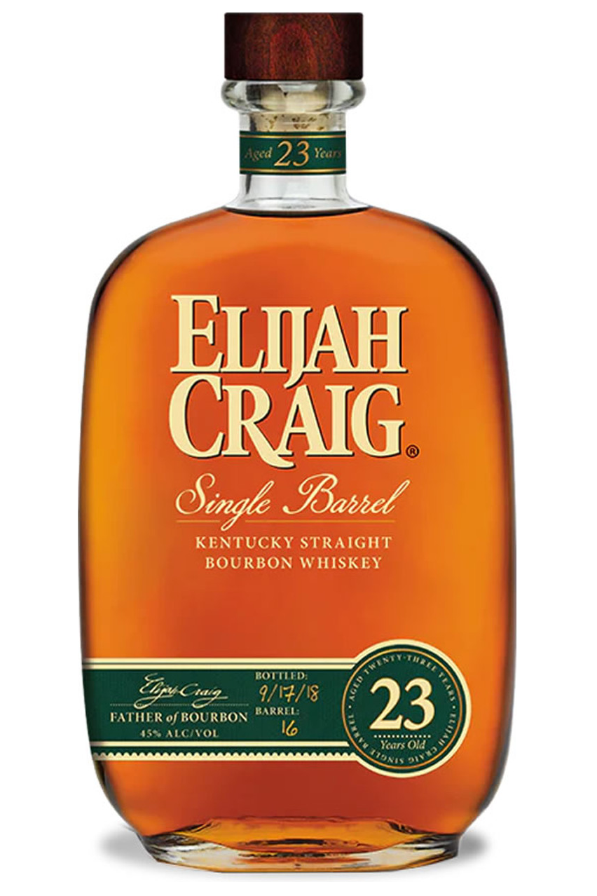 Elijah Craig 23yr Single Barrel - SoCal Wine & Spirits
