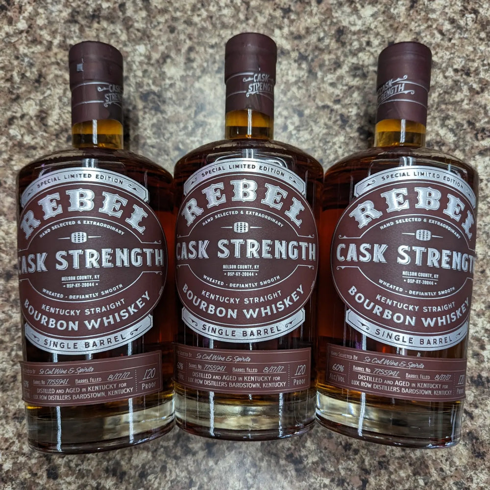 Rebel Cask Strength Single Barrel Store Pick