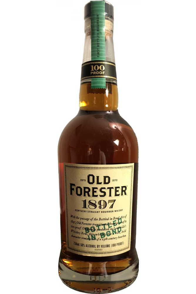 Old Forester 1897 Whiskey Bottles in Bond - SoCal Wine & Spirits
