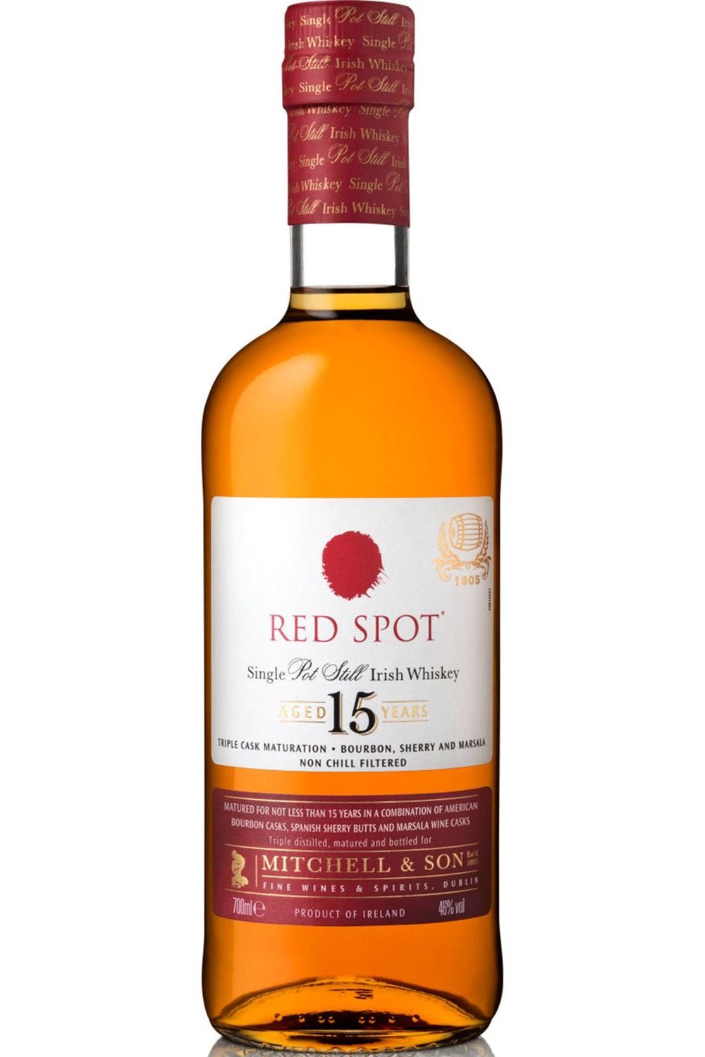 Red Spot Irish Whiskey 15 Year - SoCal Wine & Spirits