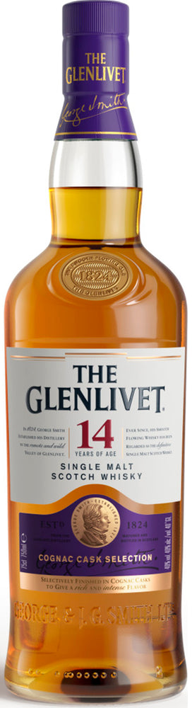 Glenlivet 14 Year Cognac Cask Selection - SoCal Wine & Spirits