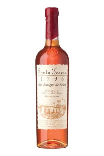Santa Teresa 1796 Ron Antiguo de Solera Rum - SoCal Wine & Spirits