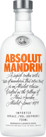Absolut Mandrin Vodka - SoCal Wine & Spirits